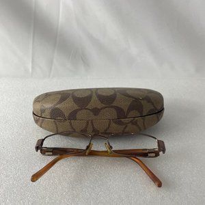 Coach Britany Shiny Tan Eyeglasses Frames